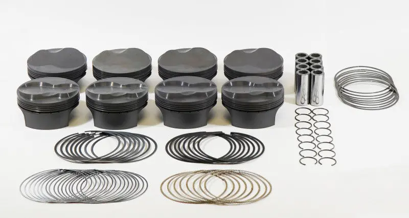 Mahle Ms Piston Set Gm Lsx 428Cid 4.125X1.110Rch 4.0 Stk 6.125 Rod .927 Pin 5.6Cc 13.7Cr - Set Of 8 1