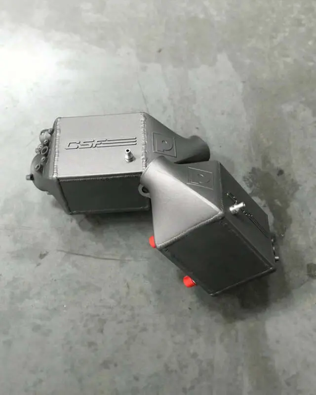 Csf 12-16 Bmw M5 (F10) / 12-18 Bmw M6 (F06/F12/F13) Twin Charge-Air-Cooler Set - Thermal Grey 1
