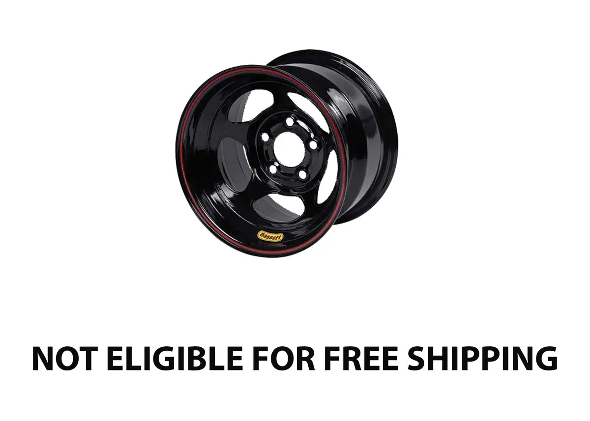 Inertia Advantage Wheel 5X5 Black 15"X10" 1