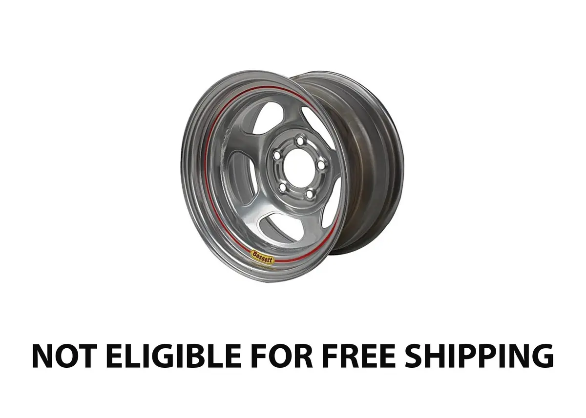 Inertia Advantage Wheel 5X5 Silver 15"X10" 1