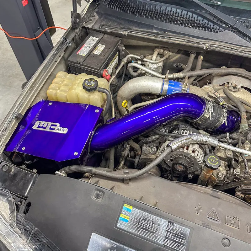 Wehrli 01-04 Duramax Lb7 4In Stage 2 Intake Kit W/ Air Box - Kiwi Green 2