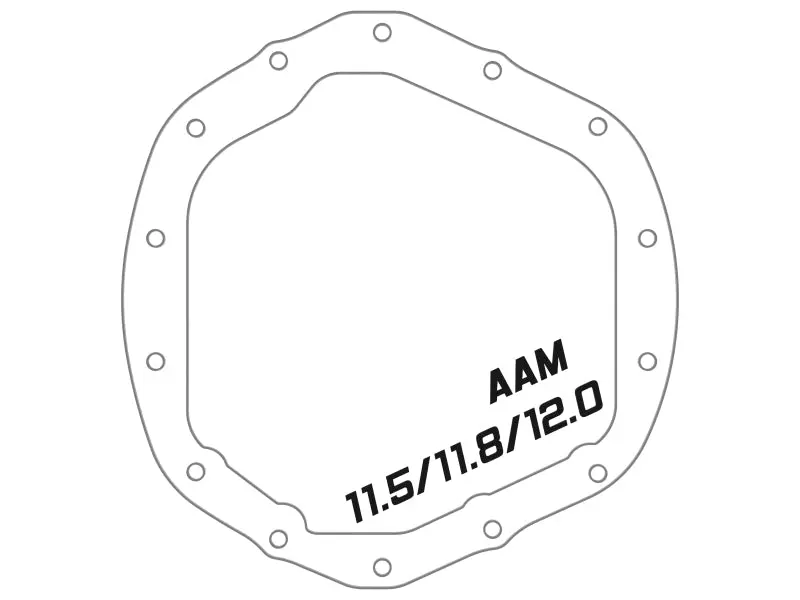 Afe Power Front/Rear Diff Cover Kit W/ Oil 19-25 Dodge L6 Trucks (Aam 9.25-12 & Aam 11.5/12-14) 2