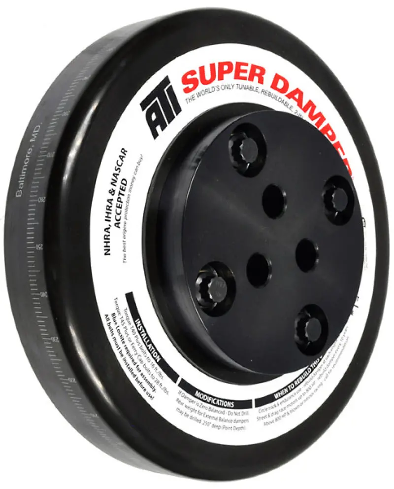 Ati Damper - 8.074In - Steel - International 640 Diesel Tractor - 3 Ring - Diesel 1