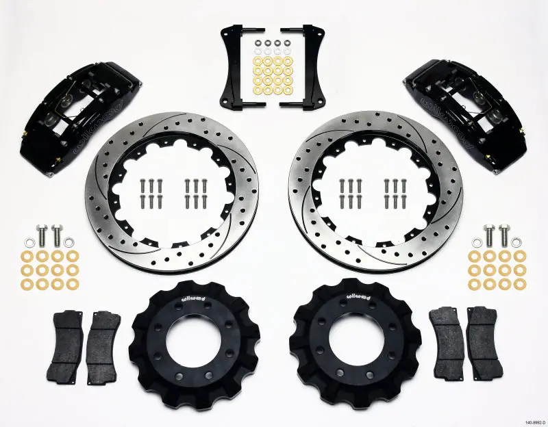 Wilwood Tc6r Front Kit 16.00In Drilled 1999-2014 Gm Truck/Suv 1500 - 140-8992-D 1