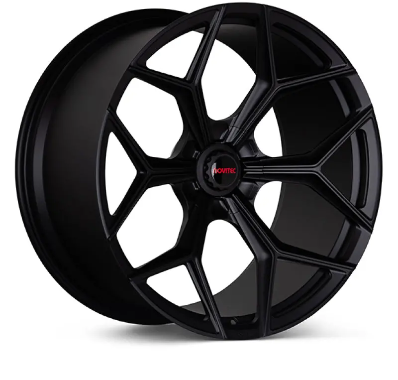 Vossen X Novitec Nl4-5L 23X10.5 Et:21 Satin Black Lamborghini Urus Front Wheel 1