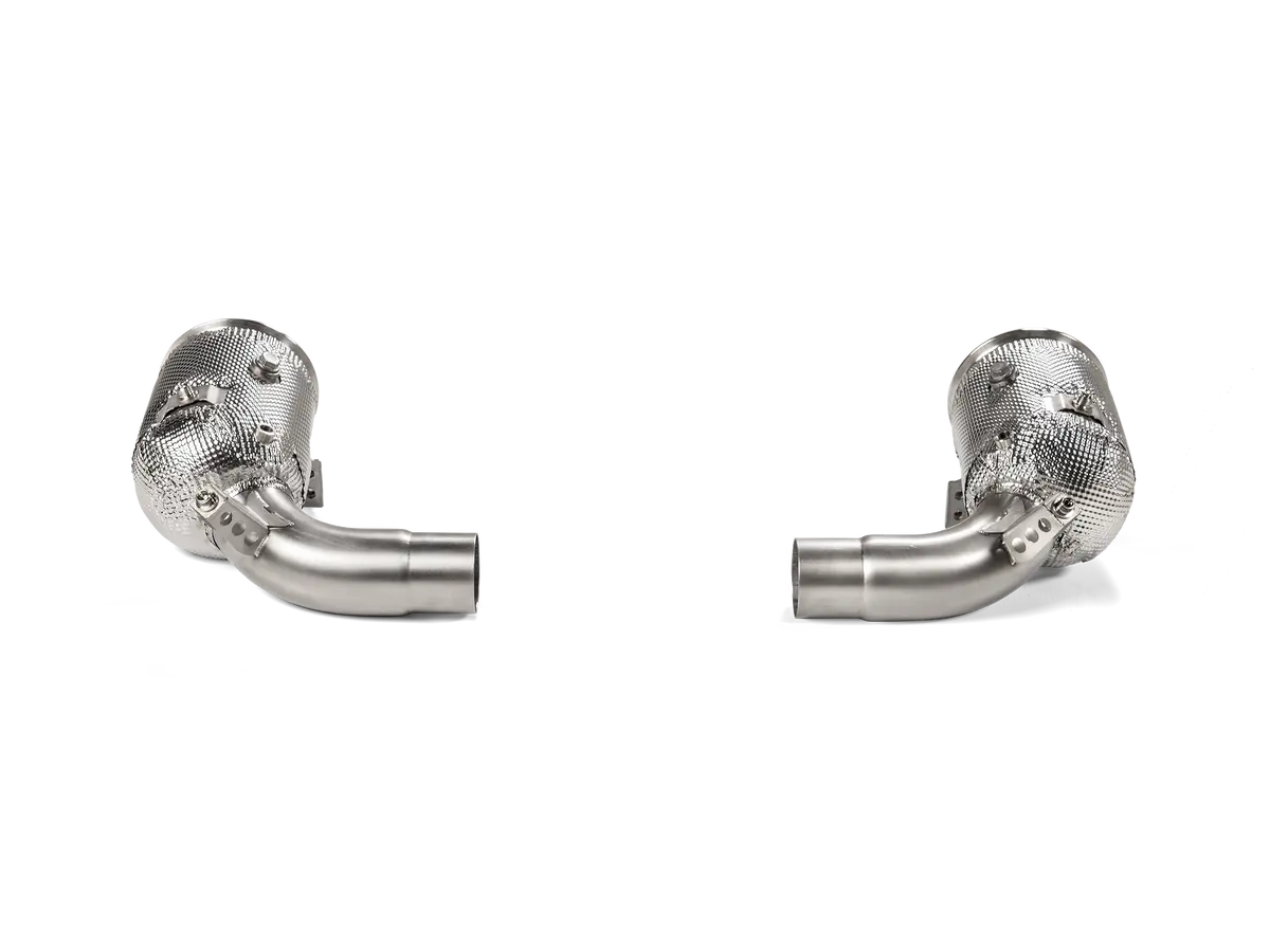 Akrapovic Link Pipe Set Porsche 992 Carrera (2020+) 1