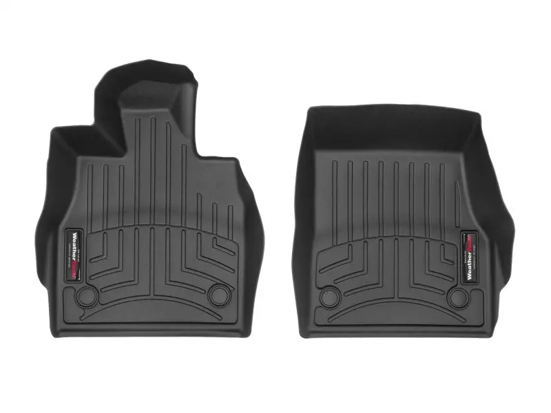Weathertech Black Front Mats C8 Corvette (2020+) 1