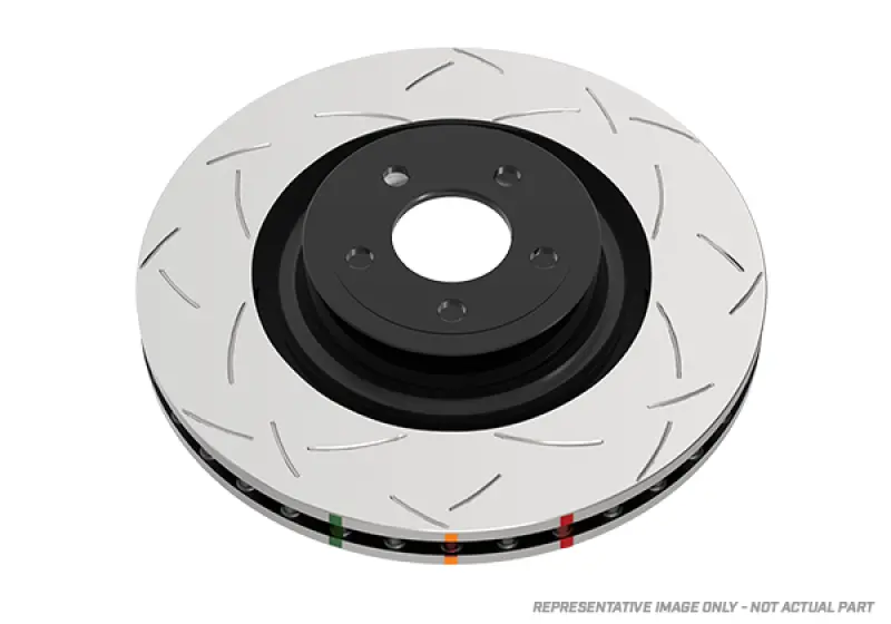 Dba 02-08 Porsche 911 Gt2 (W/Iron Rotor) Front 4000 Series Slotted Rotor 1