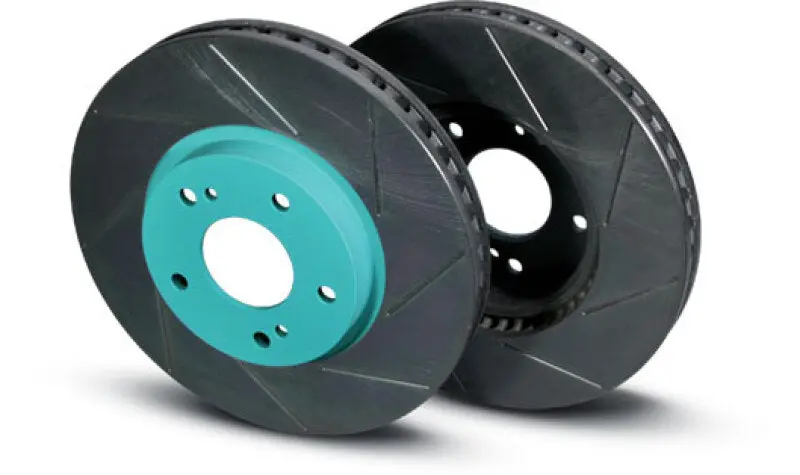 Project Mu Scr Rotor Front - Mitsubishi Lancer Evolution Cp9a/Ct9a Green 1