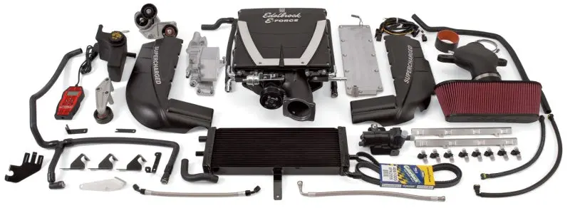 Edelbrock Supercharger Stage 1 - Street Kit 2006-2012 Gm Corvette Ls7 W/ Tuner 1