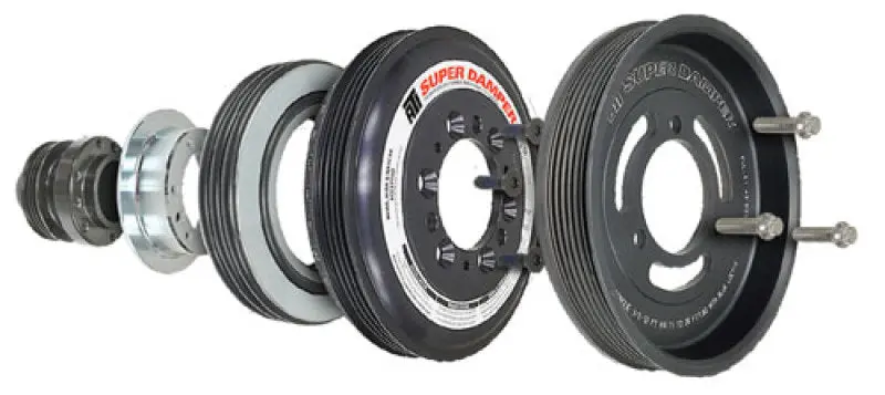 Ati Damper - 7.525In - Alum - 4 & 3 Grv - Gm L86 6.2 V8 1