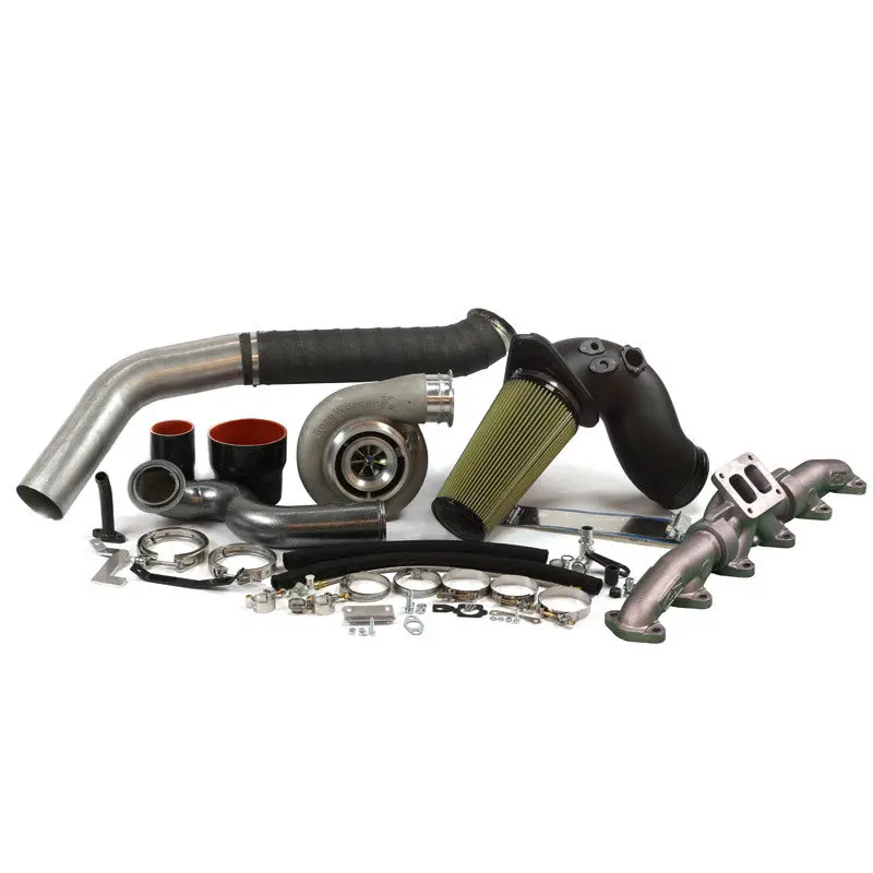 Industrial Injection 10-12 Cummins S475 W/ .90 Turbine A/R Turbo Kit 1