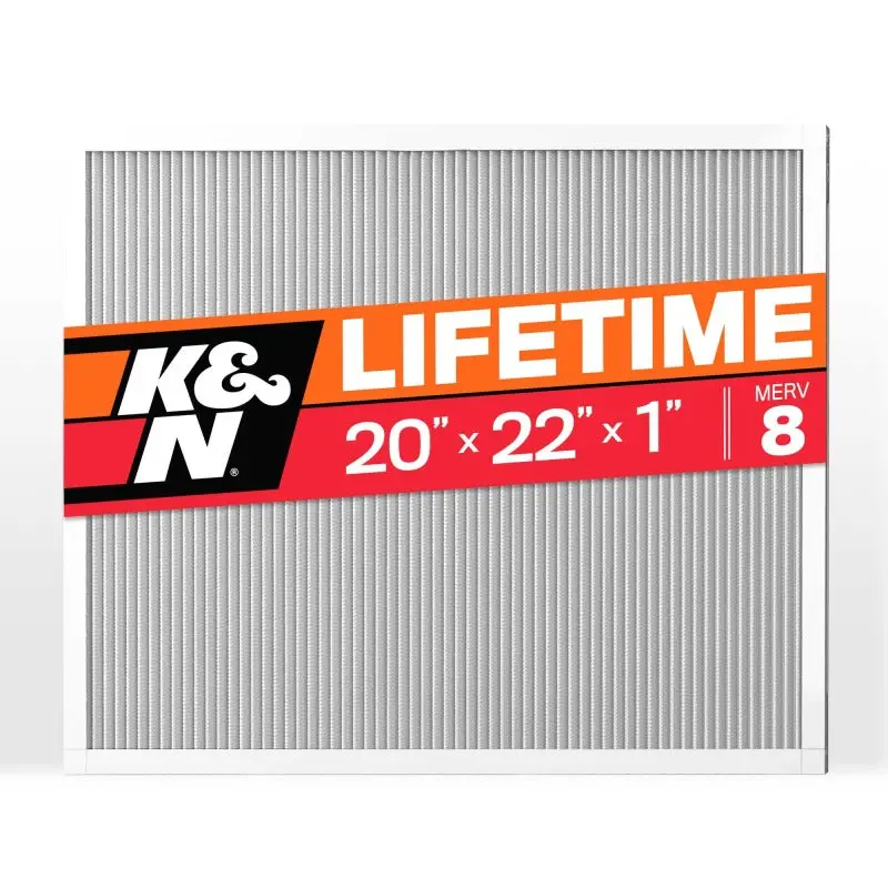 K&N Hvac Filter 20 X 22 X 1 Merv 8 1