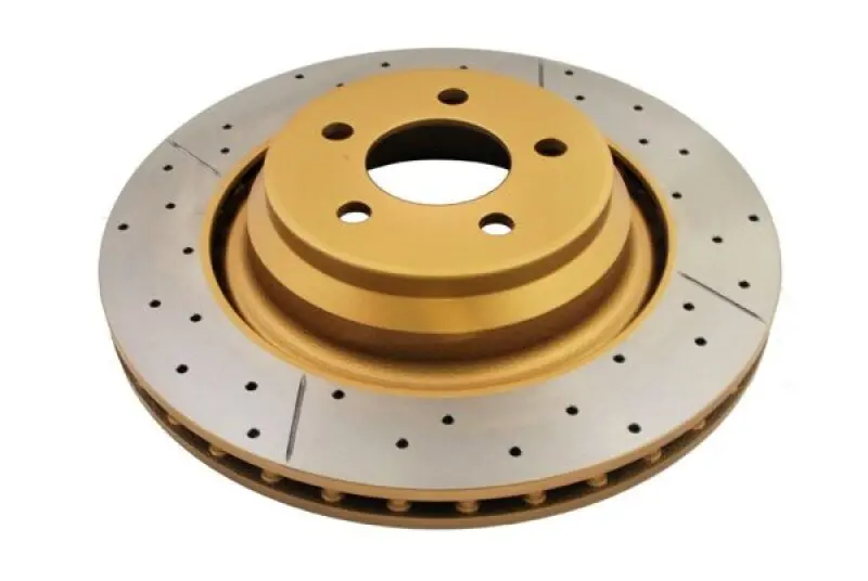 Dba 08-15 Dodge Challenger Srt-8 Rear Drilled & Slotted Street Series Rotor 1