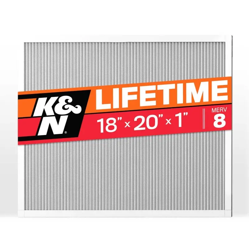 K&N Hvac Filter 18 X 20 X 1 Merv 8 1