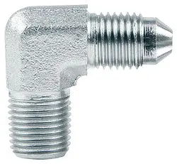Steel 1/8" Npt X -3, 90* Fitting 1