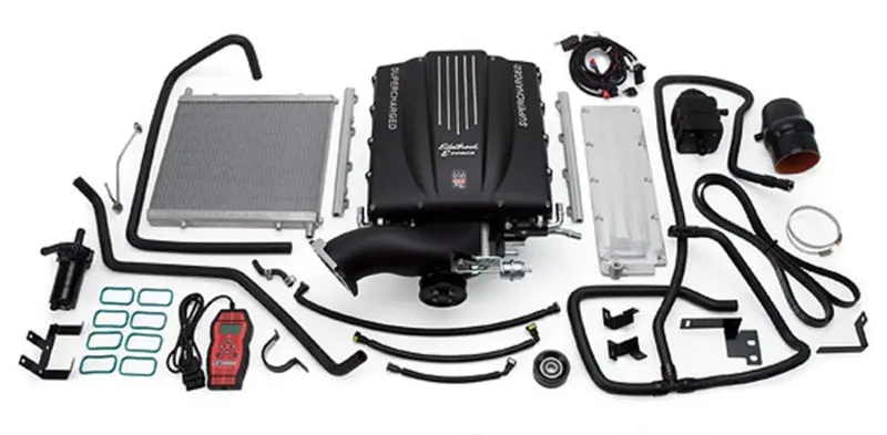 Edelbrock Supercharger Stage 1 - Street Kit 2003-2006 Gm Gmt800 Trucks 4 8 5 3 6 0L W/ Tuner 1