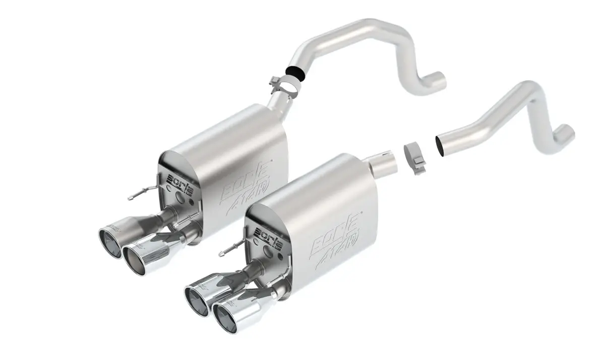 Borla Atak Axle Back Exhaust C6 Corvette (2009-2013) 1