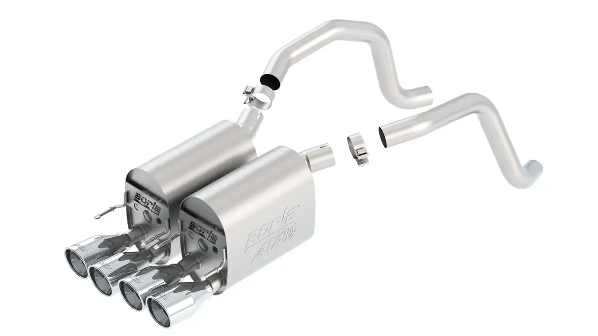 Borla Atak Axle Back Exhaust C6 Corvette (2005-2008) 1