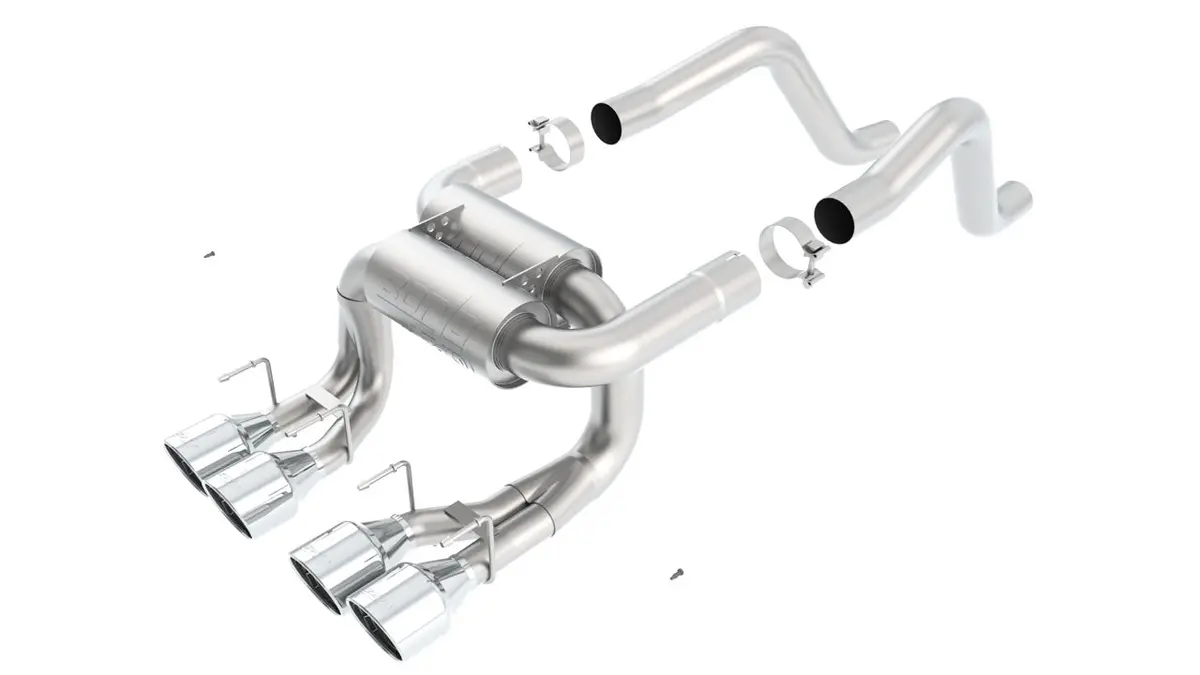 Borla Atak Axle Back Exhaust C6 Corvette Z06 / Zr1 (2006-2013) 1