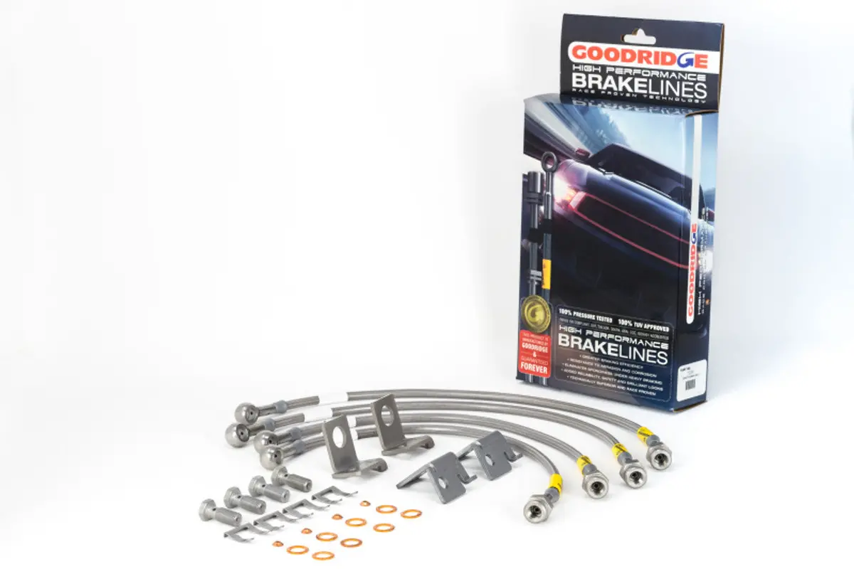 Goodridge Stainless Steel Brake Line Kit C6 Grand Sport / Z06 / Zr1 (2006-2013) 1