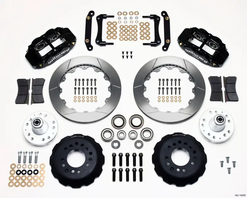Wilwood Narrow Superlite 6R Front Hub Kit 12.88In 70-78 Camaro (*Line Kit Needed*) - 140-10485 1