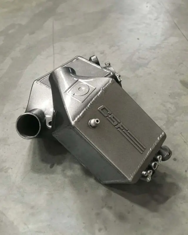 Csf 12-16 Bmw M5 (F10) / 12-18 Bmw M6 (F06/F12/F13) Twin Charge-Air-Cooler Set - Smoke Silver 1