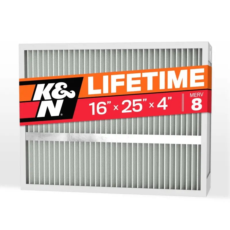 K&N Hvac Filter 16 X 25 X 4 Merv 8 1