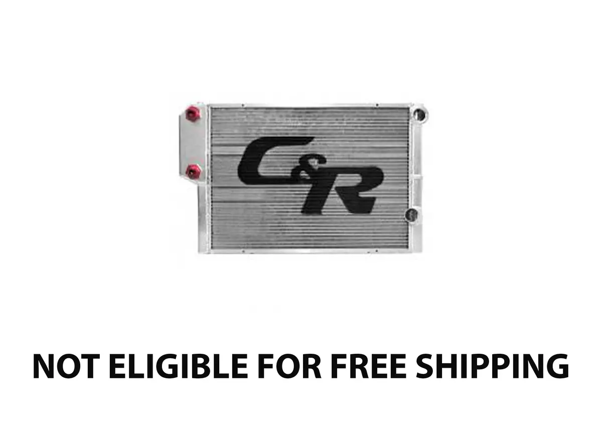 Radiator Universal Heat Exchanger Closed 28'' X 19 Inch 1-3/4'' High Outlet 1