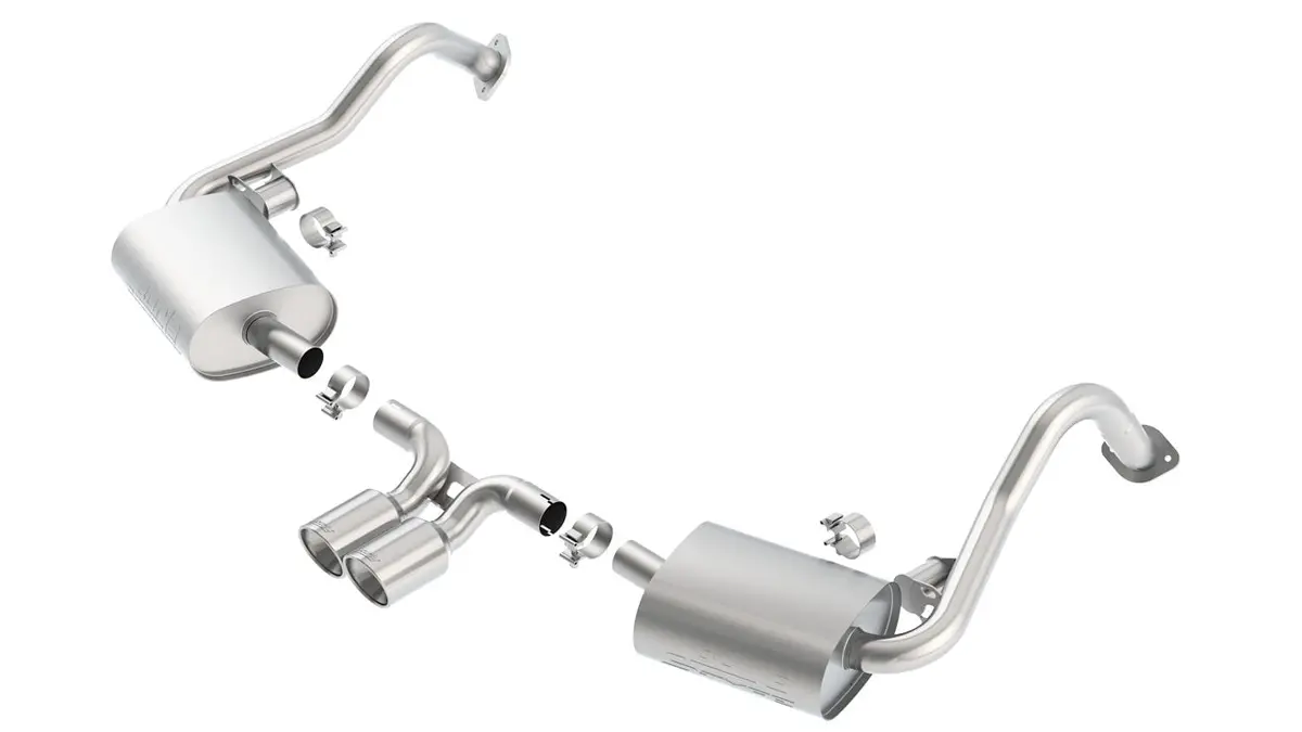 Borla S-Type Catback Exhaust Porsche 981 Boxster / Cayman (2013-2016) 1