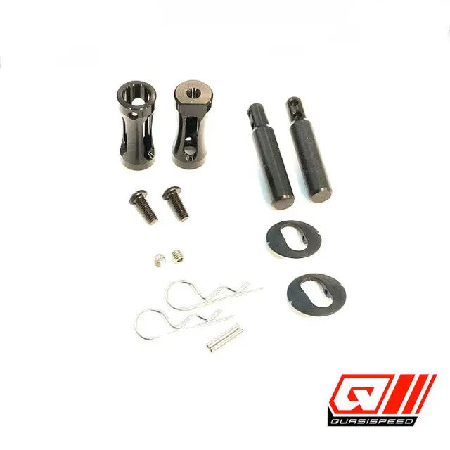 Front Direct Mount Body Post Kit - Metric 9Black) 1