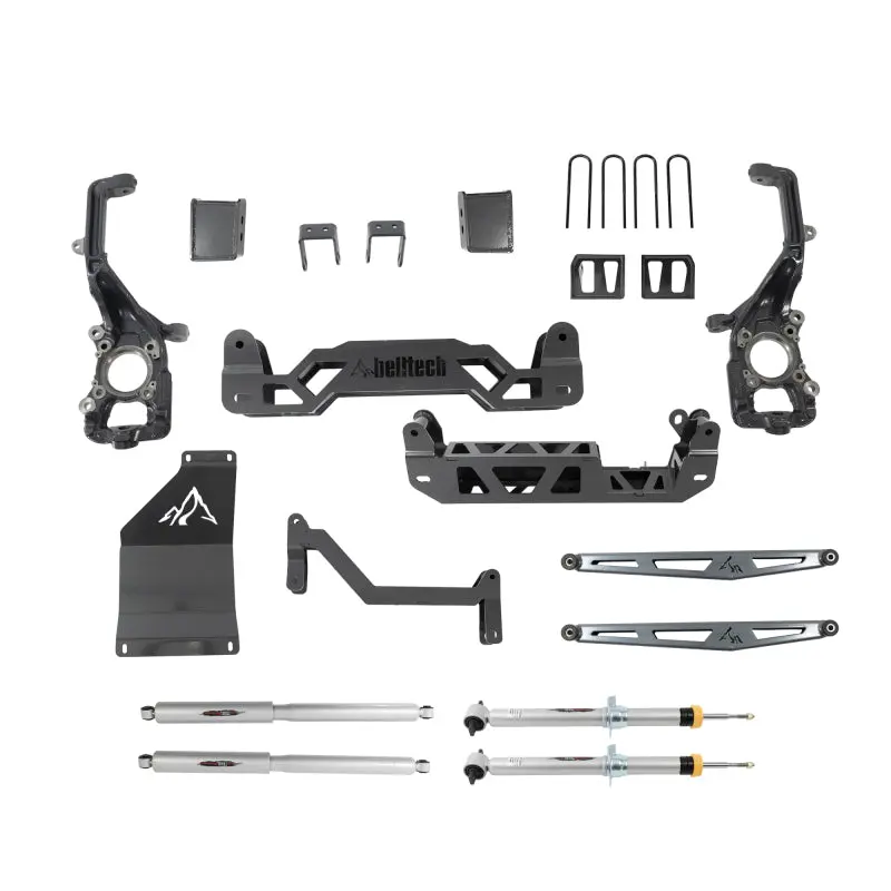 Belltech 2021+ Ford F150 4Wd Trail Performance Lift Kit W/ Shocks 1