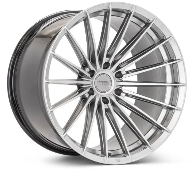 Vossen Hfx-4 24X10 - 6X139.7 - Et25 - Deep - 106.1 - Hyper Black Wheel 1