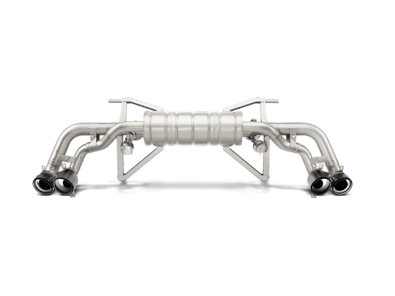 Akrapovic Titanium Slip-On Line Exhaust W/ Carbon Tips Lamborghini Huracan 1