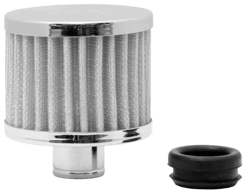 K&N Breather 1In Flg W/1In-1/4In Grmt 3In Od X 2-3/8In H 1