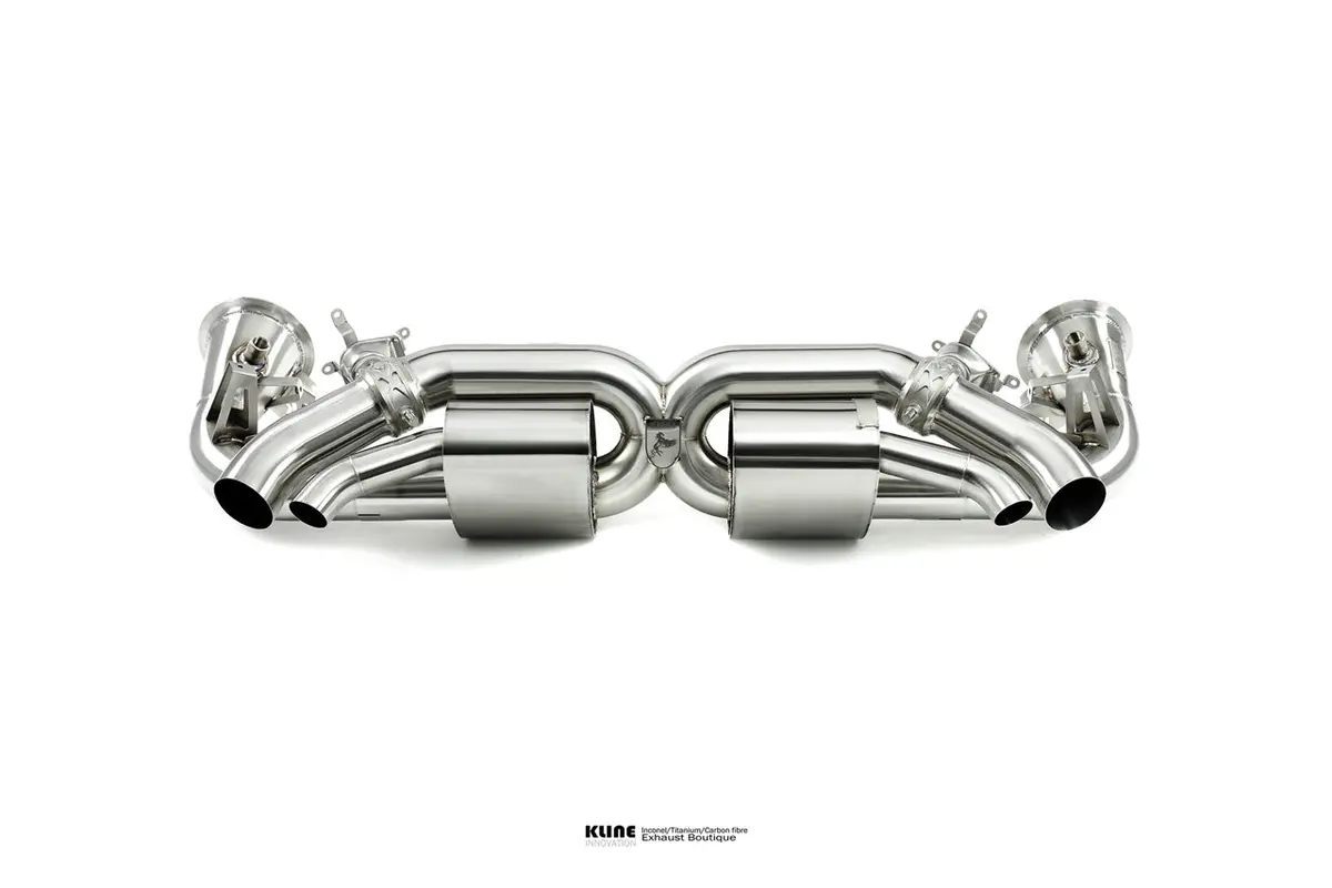 Kline Innovation Valvetronic Exhaust System Porsche 992 Turbo / Turbo S (2020+) 1