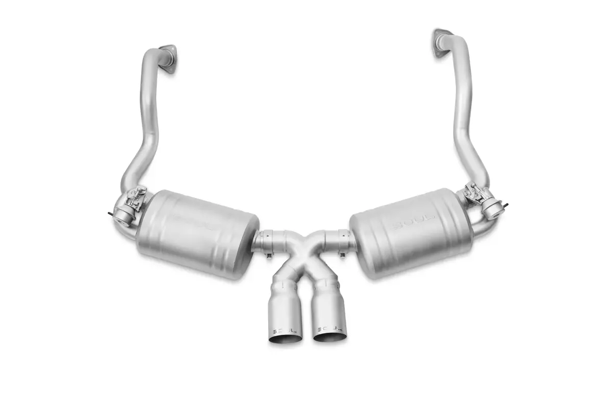 Soul Valved Exhaust System Porsche 987.1 Boxster / Cayman (2005-2008) 1