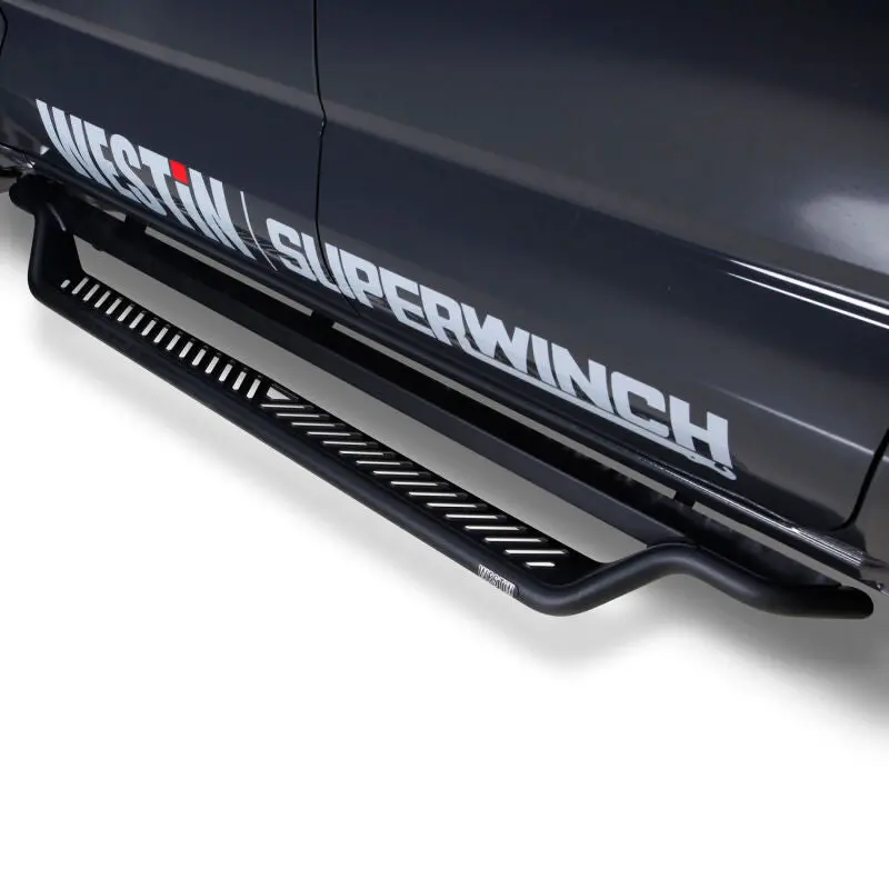 Westin 24-26 Toyota Tacoma Dc Outlaw Drop Running Boards - Tex. Blk 1
