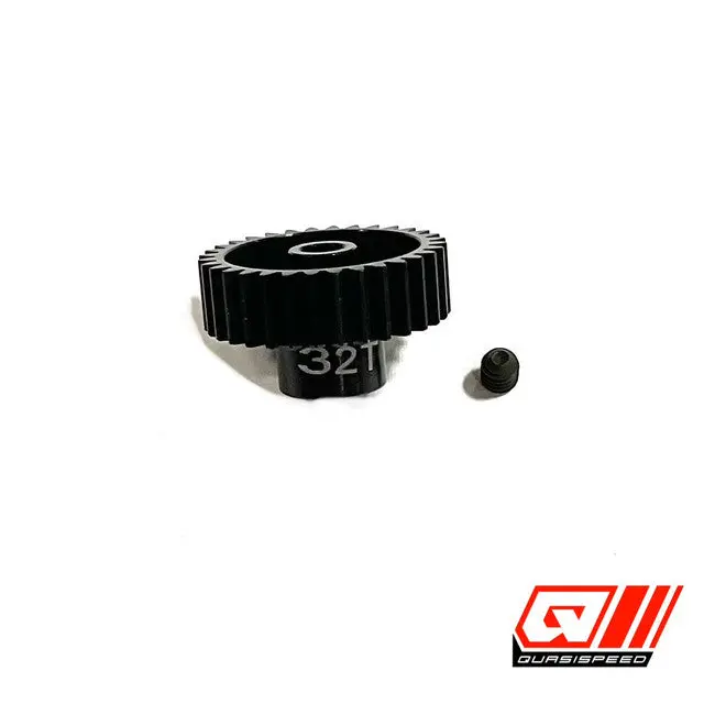 48P Aluminum Pinion (1/8 Inch Shaft) Quasi 1