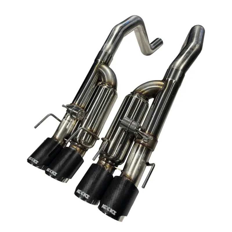 Kooks Shotgun Valved Axle Back Exhaust C6 Corvette Z06 / Zr1 (2006-2013) 1