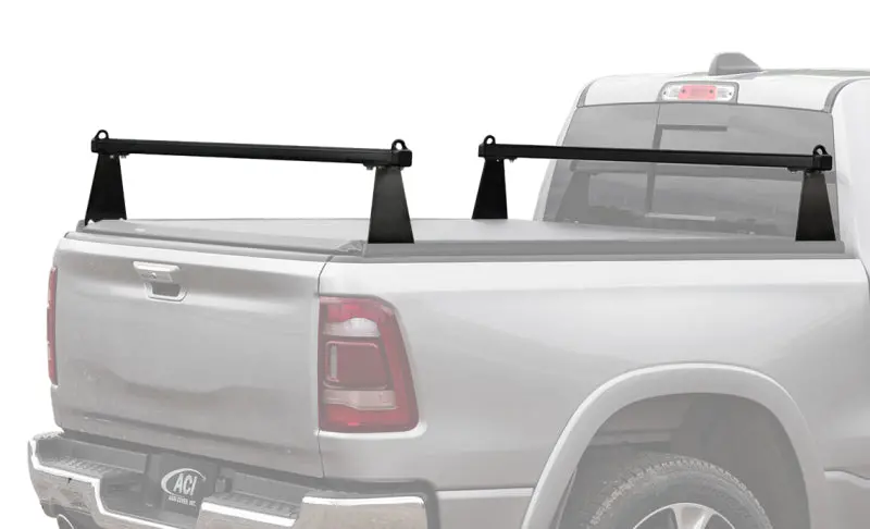 Access Adarac Aluminum 12In Vertical Uprights 72In Cross Bar - Black 1