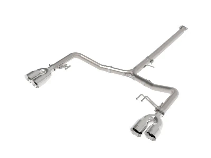 Afe Takeda 21-24 Kia K5 Gt L4-2.5L (T) Ss Axle-Back Exhaust System W/ Polished Tips 1