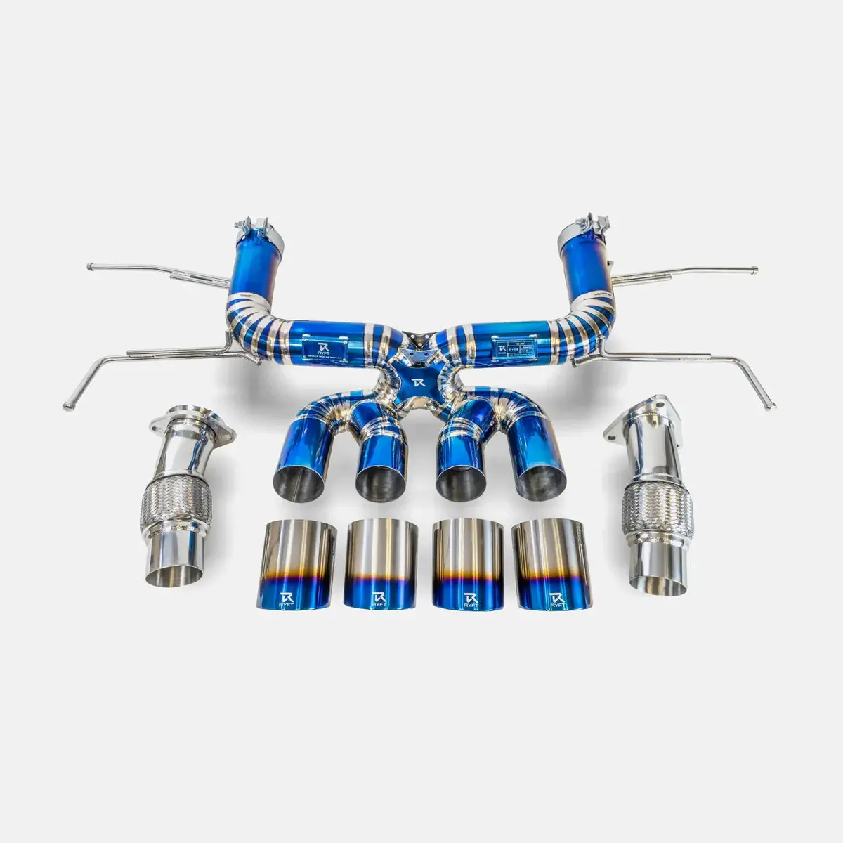 Ryft Titanium Race Exhaust W/Tips Corvette C8 Z06 (2023+) 1