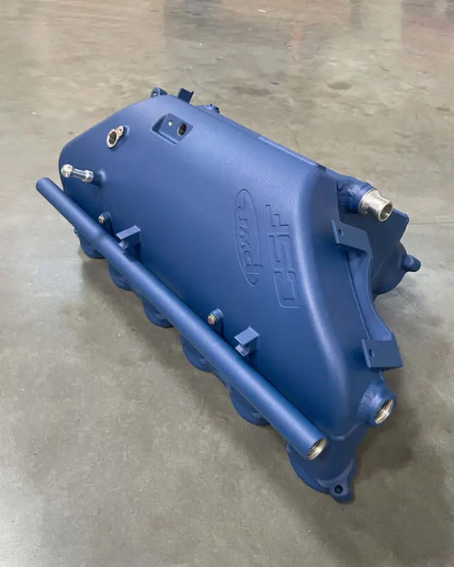 Csf Bmw M2/M3/M4 S58 (G8x) Charge-Air Cooler Manifold - Peppa Blue 1
