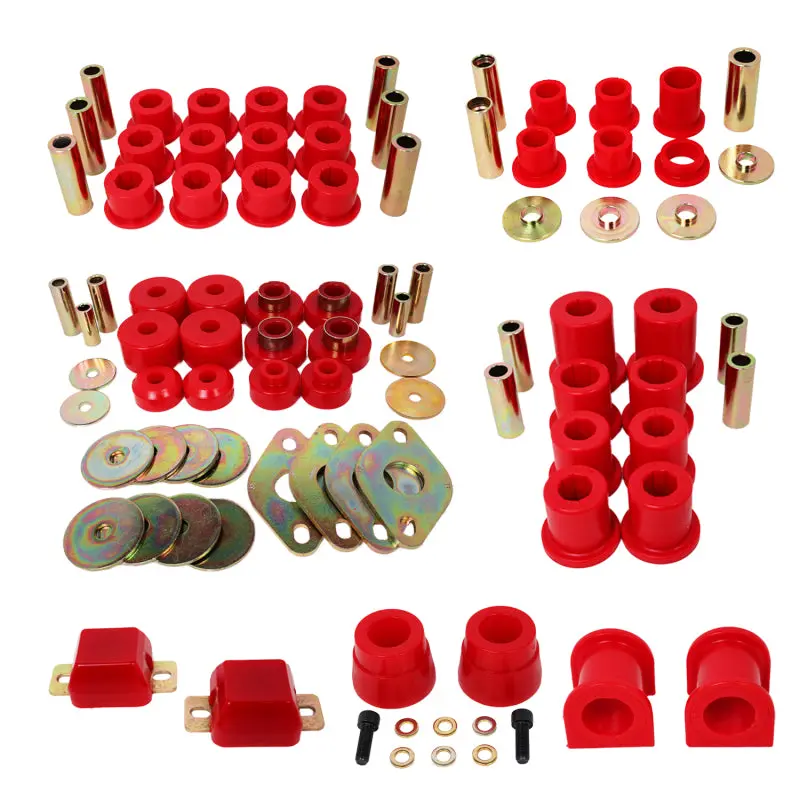 Energy Suspension Toyota Tacoma 2Wd 6 Lug Master Set - Red 1