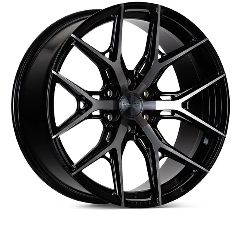 Vossen Hf6-4 18X8.5 - 6X130 - Et35 - Mid - 84.1 - Tinted Gloss Black Wheel 1