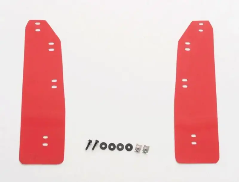 Cusco 2023+ Honda Civic Type-R (Fl5) Eva Bolt-On Red Mud Flap (Set Of 2) - Front Only 1