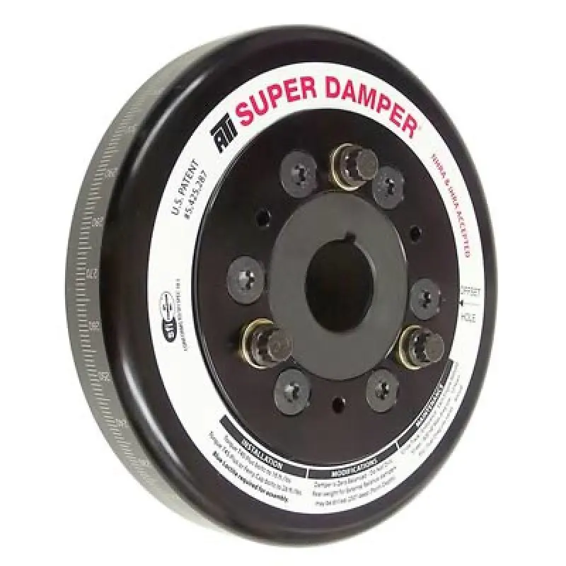 Ati Damper - 5.67In - Alum - 6 Grv - 25 Percent Ud - Ls1/Ls2 - F & V Body - No A/C - 1Pc 1