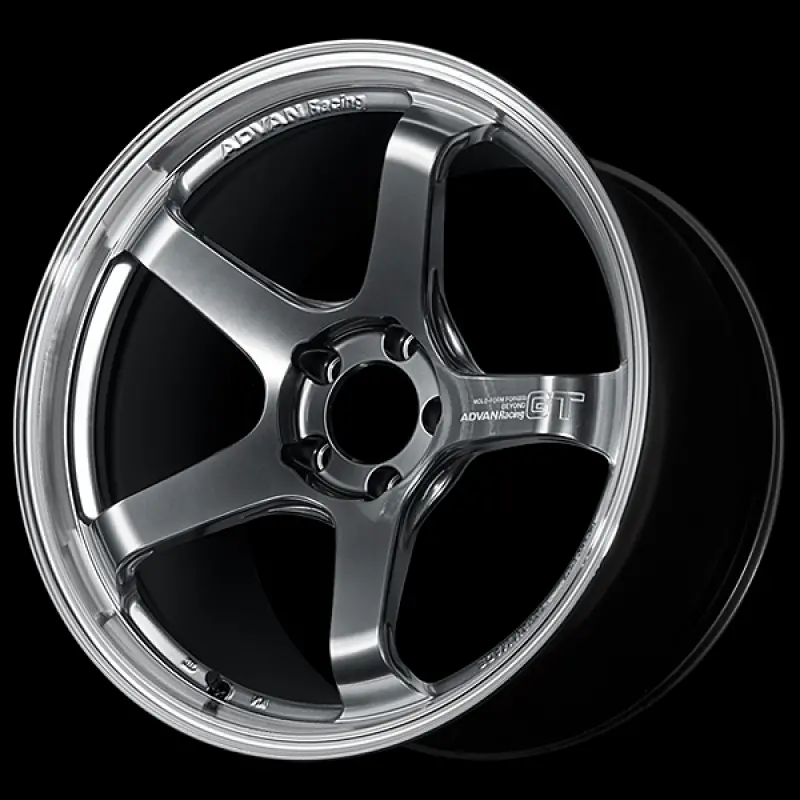 Advan Gt Beyond 17X7.0 / +38 Offset / 4-100 Bc / +38Mm Bore / Machining & Hyper Platinum Black 1