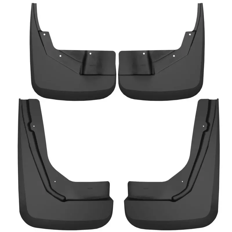 Husky Liners 21-25 Chevrolet Suburban (W/ Power Running Boards) Front And Rear Mud Guards - Black 1